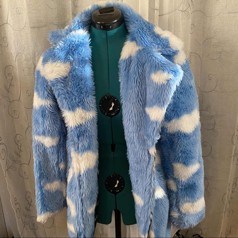 SOLD Current Mood Cloud Fur Coat
